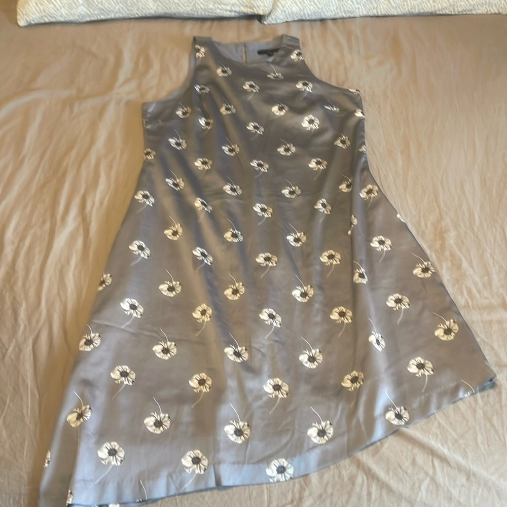 Banana Republic sleeveless dress size 14 with asymmetrical hem